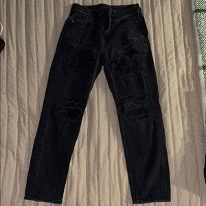 American Eagle Outfitters Black High Rise Jeans